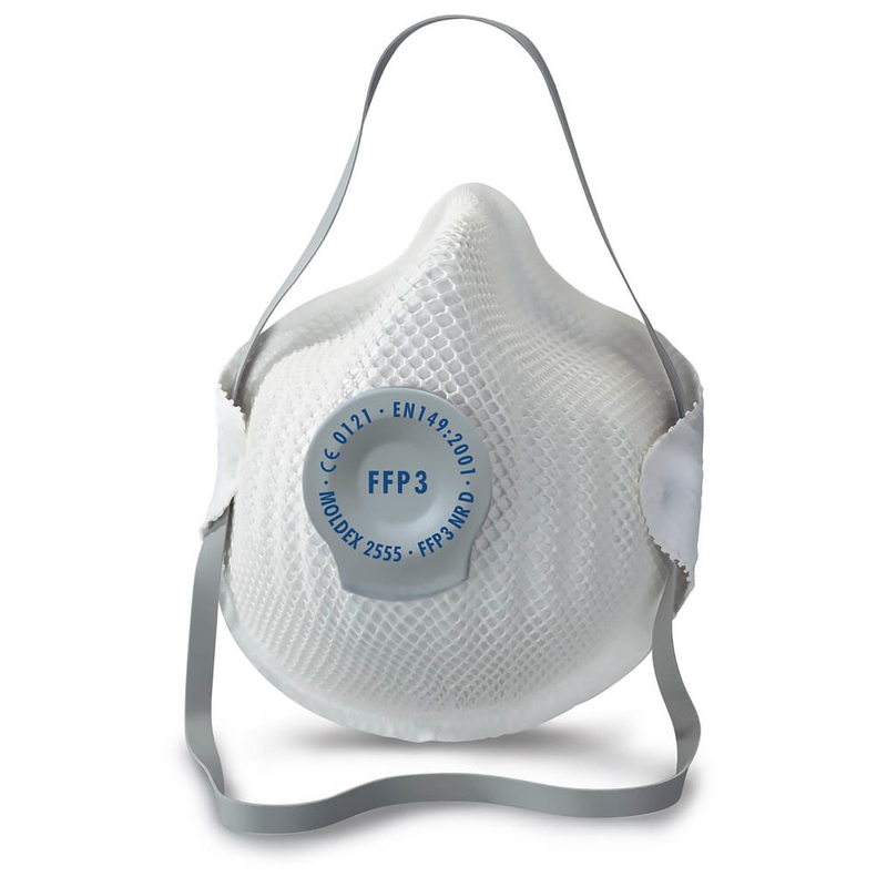 MOLDEX® 2555, Feinstaubmaske FFP3 NR D mit Klimaventil